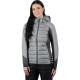 FXR Women Phoenix Quilted Hoodie 24 Grey/Charcoal