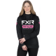 FXR Women Race Div. Tech Po Hoodie 24 BK/Electric Pink