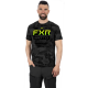 FXR M Gladiator Premium Shirt  24 Grey Camo/Glow Stick