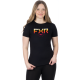 FXR Women Helium Premium Shirt 24 Black/Sunrise