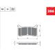 GOLDFREN Brake Pads 386 Ceramic Carbon S3 Front CBR1000RR 17