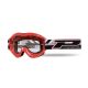 Progrip 3101 Kid Atzaki Tear off Goggle - Red - Clear Lens