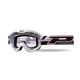 Progrip 3101 Kid Atzaki Tear off Goggle - White - Clear Lens