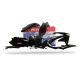 Polisport Plastic Kit CR250F 11-13 CR450F 11-12  Black