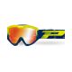 Progrip 3450 Riot T/O Goggle Dual. lens- FluoYellow/BlueNavy