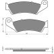 GOLDFREN Brake Pads 041 Ceramic Carbon AD