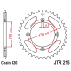 JT Rear Alu Sprocket 7075 T6 Red JTA215.56RED