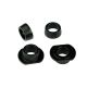 SCAR Triple Clamp Rubber killer KTM HVA 23-24 GG 24-.. Black