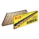 DID 530VX3 G&B Chain+Connecting link rivet type (ZJ)