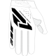 FXR Reflex Air MX Glove 26 White/Black