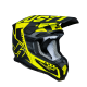 Just1 Helmet J-22 F Junior Falcon Titanium/Black/Fluo Yellow