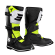 SHOT Boots Race 2 Kid Black/White/Neon Yellow