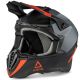 Amoq Airframe Helmet Black/Grey/Orange