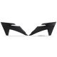 UFO Radiator covers SX/SX-F 125-450 23-24 EXC/F 24-.. Black 