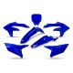 UFO Plastic kit YZ450F 23-.. YZ250F 24-..  OEM (blue)