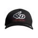 6D Flexfit 6D Helmets Logo Hat Black - S/M