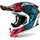Airoh Helmet Aviator Ace Kybon Red/Blue Gloss