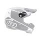 6D Helmet ATR-2 Visor Shadow Black/White 