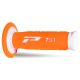 Progrip 791 Double Density Grips - White/FluoOrange