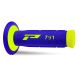 Progrip 791 Double Density Grips - FluoYellow/Blue