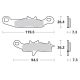 MMT Nitro Brake Pad Front KX80/85 97-.. RM85 05-..