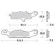 MMT Brake Pad 'Left' KFX450/KFX700