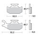 MMT Brake Pad Rear YFM700 Raptor