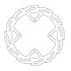 MMT Brake Disc Front Flame SX85 14/17 04-.. SX85 19/16 04-11