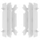 Polisport Rad Louv (Pair) RM125/250 01-08 DRZ400 - White