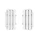 Polisport Rad. Louvers (Pair) - KX250 05-07 - White