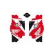  Blackbird Stickers for Radiator Louvers CRF250 04-09