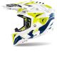 Airoh Helmet Aviator 3 Spin Yellow/Blue