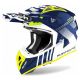 Airoh Helmet Aviator Ace Nemesi Blue Gloss