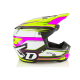 6D Helmet ATR-3 Hyper Gloss Neon Pink Yellow