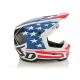 6D Helmet ATR-3 Patriot Gloss Red White Blue