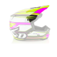 6D Helmet ATR-3 Visor Hyper Gloss Neon Pink Yellow