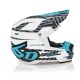 6D Helmet ATR-2 Havoc Cyan/White