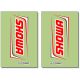 Blackbird Showa 2017 Fork Stickers Clear - 2Pcs