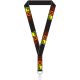 FXR FXR Lanyard Black/Inferno- OS
