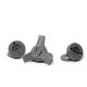 6D ATR-3 Visor Screw Set Grey