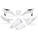 UFO Plastic kit kits for KTM SX/F 125-450 25-.. White