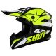 SHOT Helmet Pulse Revenge Black Neon Yellow White Glossy