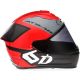 6D Helmet ATS-1R Wyman Red/Black Gloss