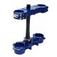 SCAR Triple Clamps YZ250 15-.. Offset 23-25 - Blue 
