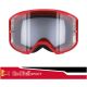 Spect Red Bull Strive MX Goggle - Red (Clear lens) 
