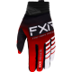 FXR Prime MX Glove Red/Black/White-