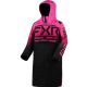 FXR Yth Warm-Up Coat Black/E Pink Fade