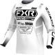 FXR PODIUM MX JERSEY 25 WHITE/BLACK