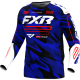 FXR CLUTCH MX JERSEY 25 BLUE CAMO/RED