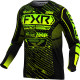 FXR YTH PODIUM MX JERSEY 25 BLACK/HIVIS/LIME